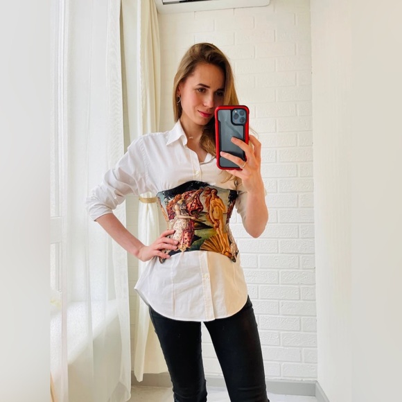 Tailor made Corset “The Birth of Venus” - Picture 3 of 7